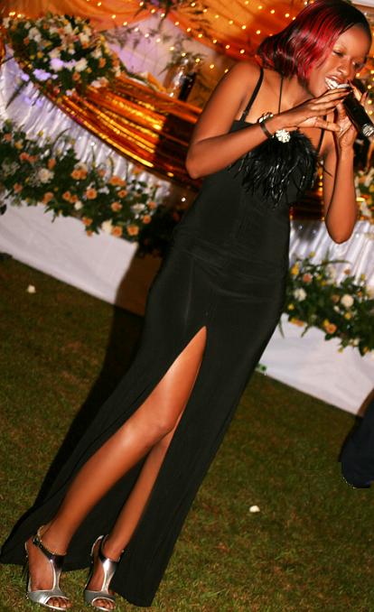 Priscilla Performs at a Wedding in Kampala