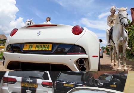 The Ferrari and other Mbuga posh rides