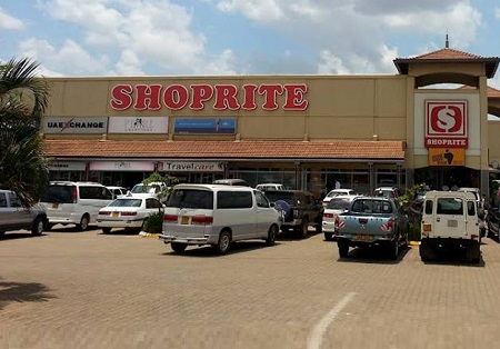 Shoprite Lugogo brach meat section suspended