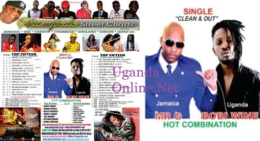Mr.G and Bobi Wine featured on Stampede Street Charts