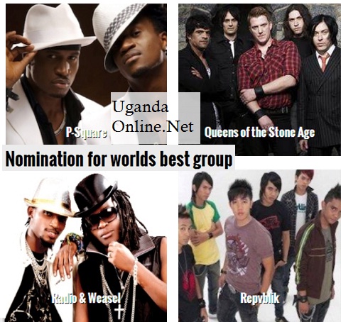 P-Square and Goodlyfe nominated in the World Best Group category