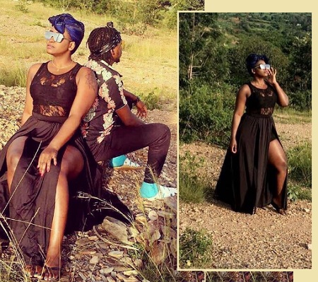 Winnie Nwagi during the video shooting of her latest track