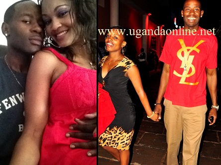 Isaac Lugudde and Zari during the good times and with his latest catch Cynthia.