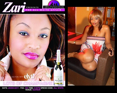 Zari in conjuction with Elyt magazine is back with the All White Affair